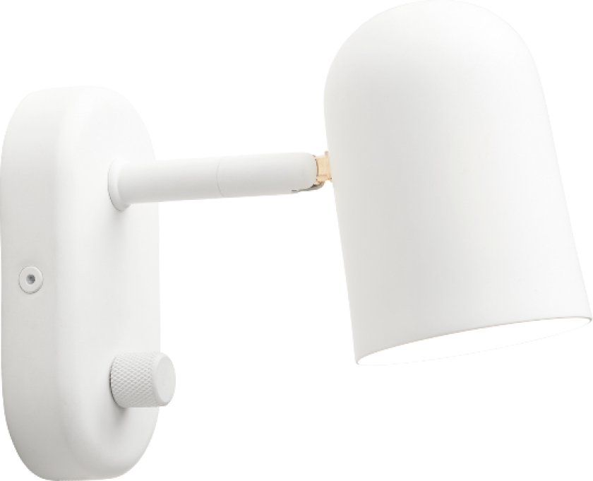 Buddy vegglampe White