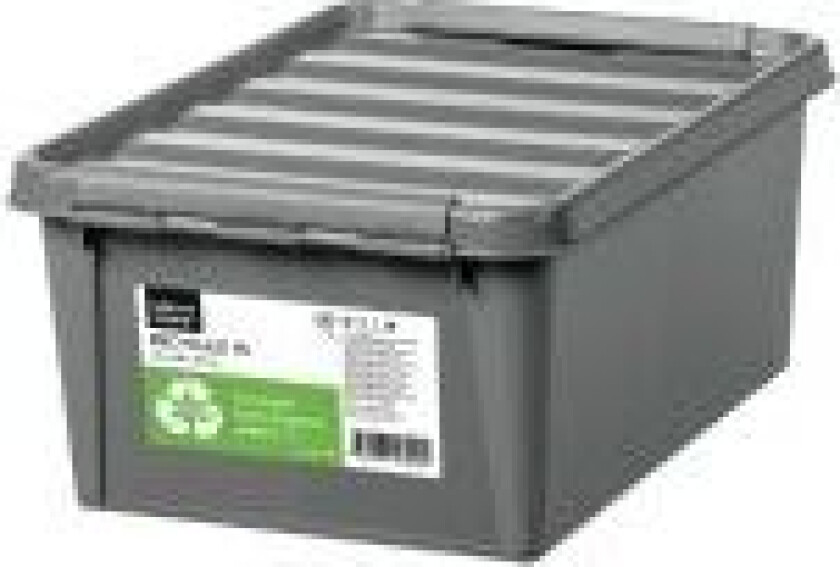 Opbevaringskasse SmartStore Recycled 15, 40 x 30 x 18 cm, 14 L, grå