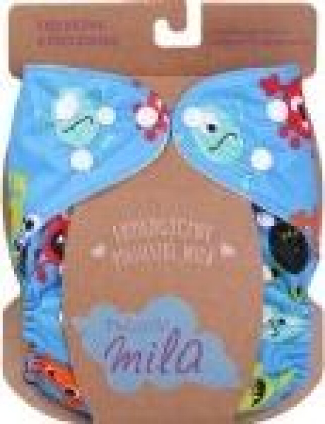 Bilde av Diaper with a pocket Sea creatures 3-15 kg, 1 pcs.