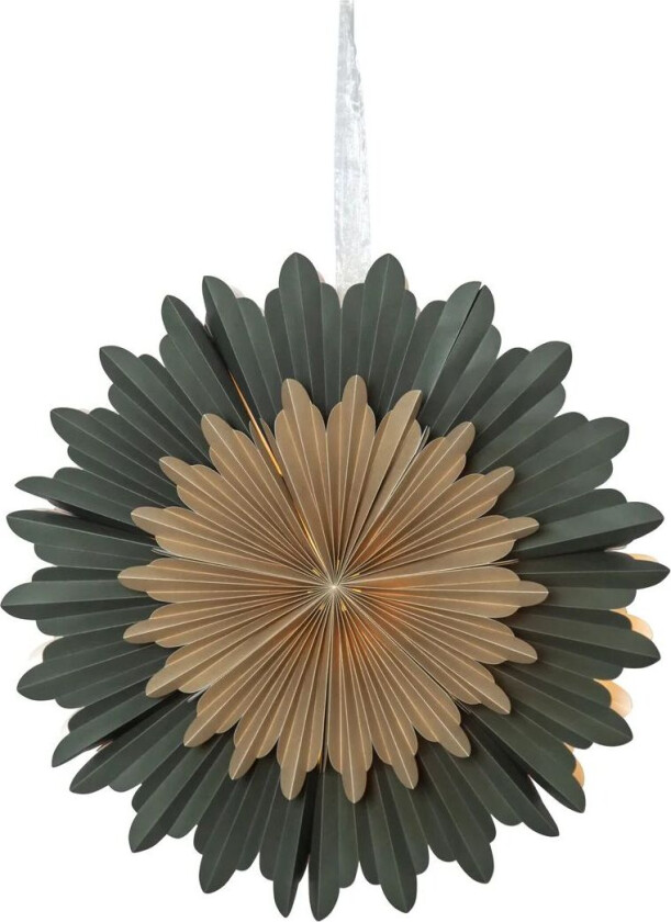 Crystal adventsstjerne Ø 55 cm Grønn