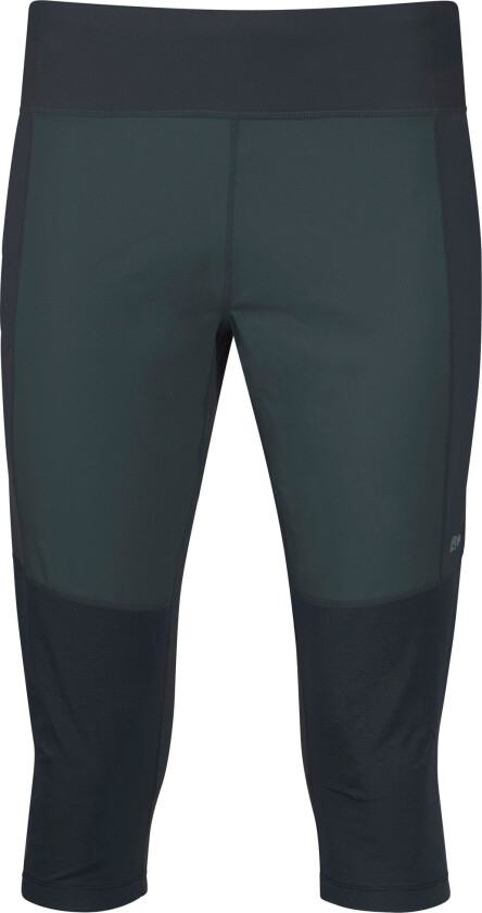 Women's Fløyen V2 3/4 Pants-2021 XS, Dark Forest Frost