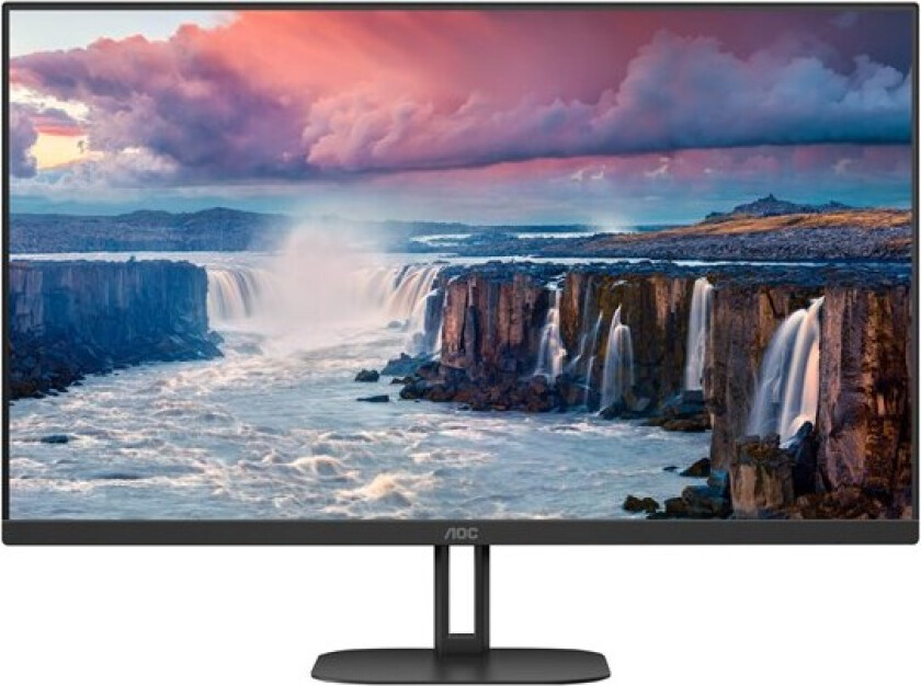 24" AOC Value-line 24V5CE/BK - V5 series - LED monitor - Full HD (1080p) - 24" - 4 ms - Skjerm