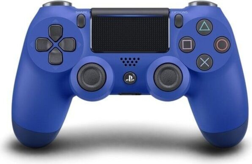 Dualshock 4 Trådløst Ps4 Kontroll V2 - Wave Blue (Refurbished)