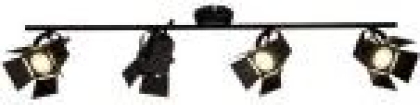 Movie G08931/76 Loft-spotlights LED (RGB) GU10 20 W Sort (mat)