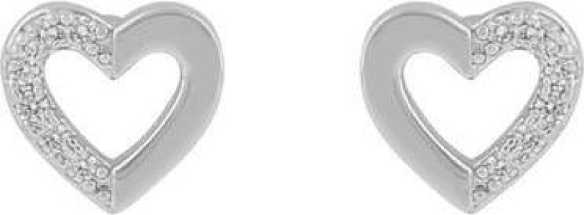 Snö Of Sweden Brooklyn Small Earring Silver/Clear Onesize