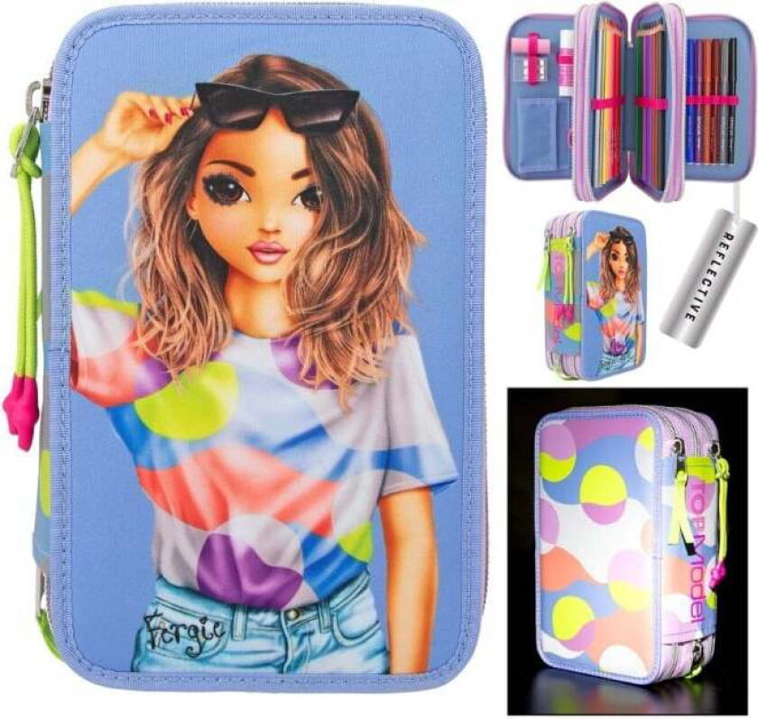 TOPModel Triple Pencil Case FLASH ( 0412749 )