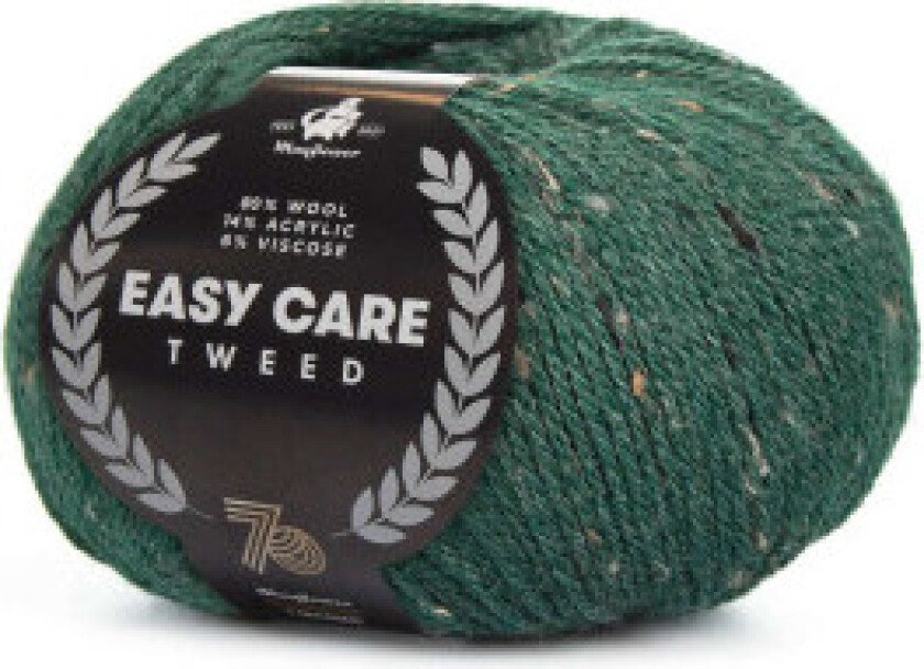 Easy Care Tweed Garn 489 Gran grønn