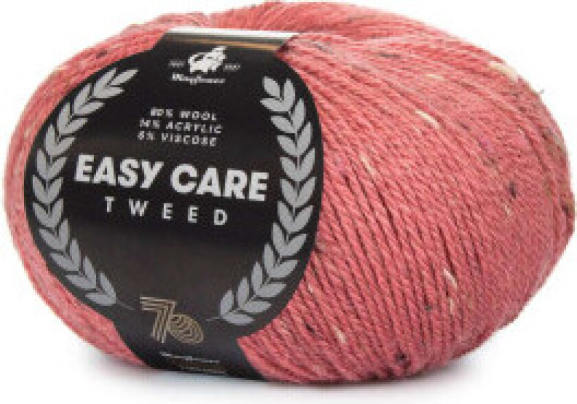 Easy Care Tweed Garn 495 Støvete rosa