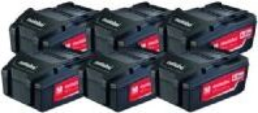 Akku batterisæt metabo 18v 6X4,0ah