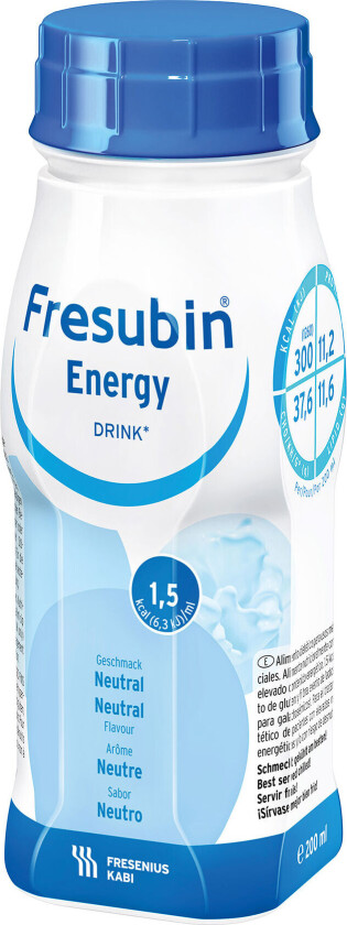 Energy Drink nøytral, 4x200 ml