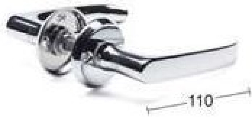 A1871 Clean Dørhåndtak 38-42 mm, polert, 5-pakning