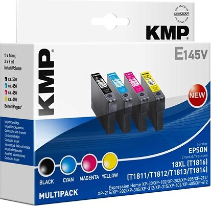 MULTIPACK E145V - Blekkpatron Blå