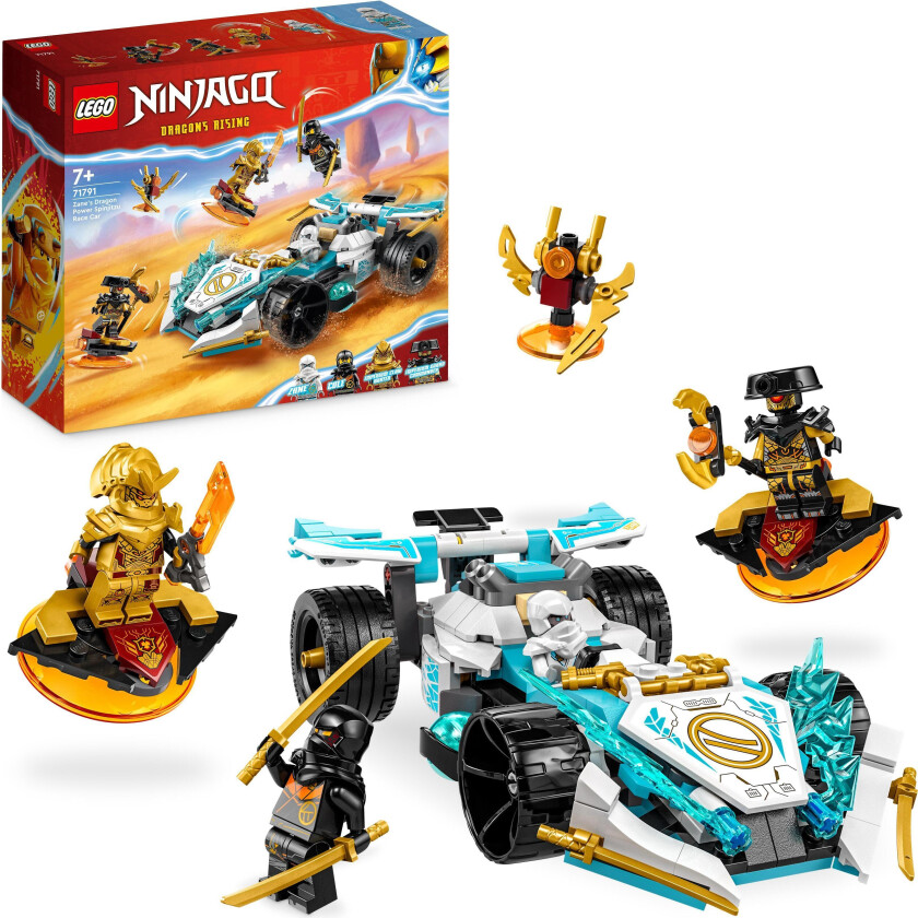 Lego Ninjago - Zanes Dragekraft – Spinjitzu-Racerbil 71791