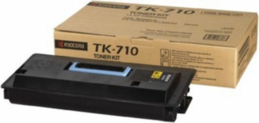 Toner Svart 20k Tk-710