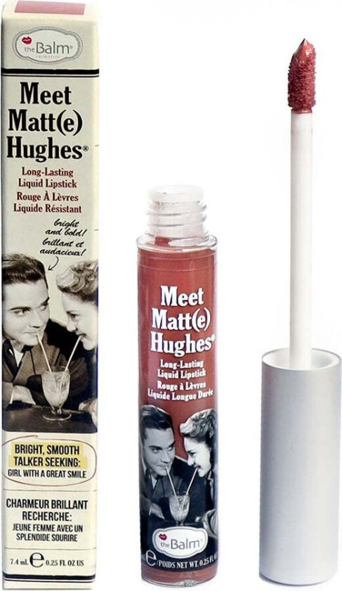 the Balm Meet Matt(e) Hughes Liquid Lipstick, 7,4 ml the Balm Leppestift