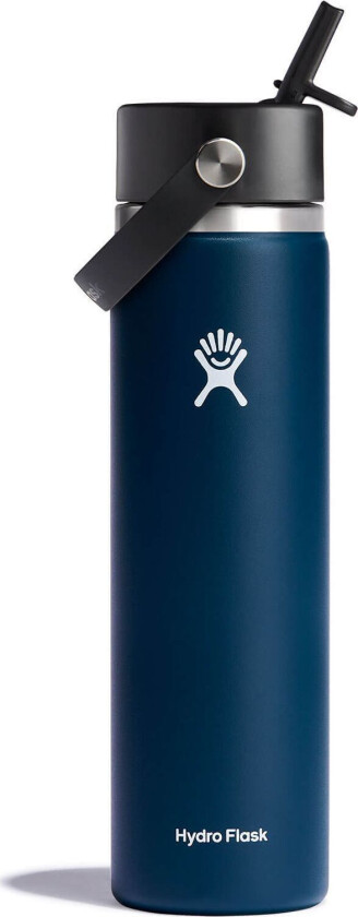 Wide Mouth with Flex Straw 709 ml 709 ml, Indigo