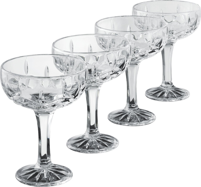 Aida Harvey champagneskål 25 cl 4-stk. Klar