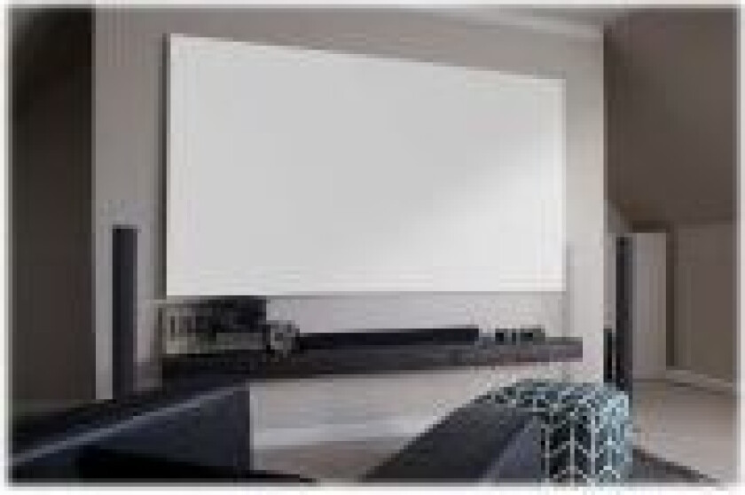 Aeon Series AR110WH2 - Projeksjonsskjerm - veggmonterbar - 110 (279 cm) - 16:9 - High Contrast CineWhite - matt hvit