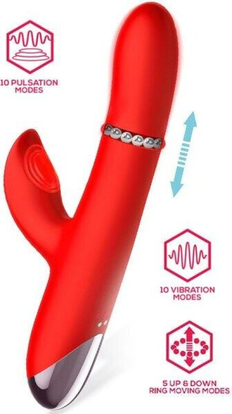 Divya With Up & Down Internal Ring Beads & Pulsation Vibrator