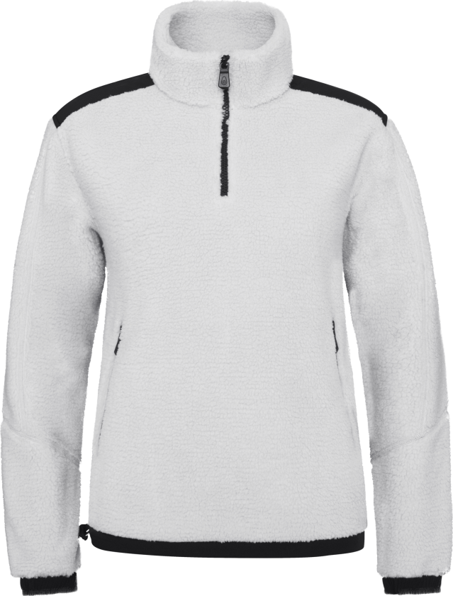 Women's Gale Pile Half Zip XL, Storm White