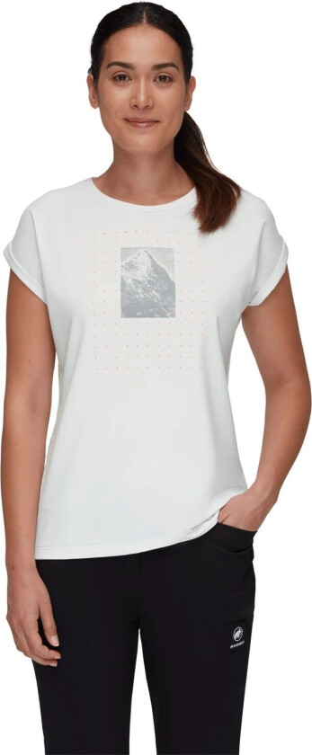 Mountain T-Shirt W Eiger, t-skjorte dame OFF WHITE