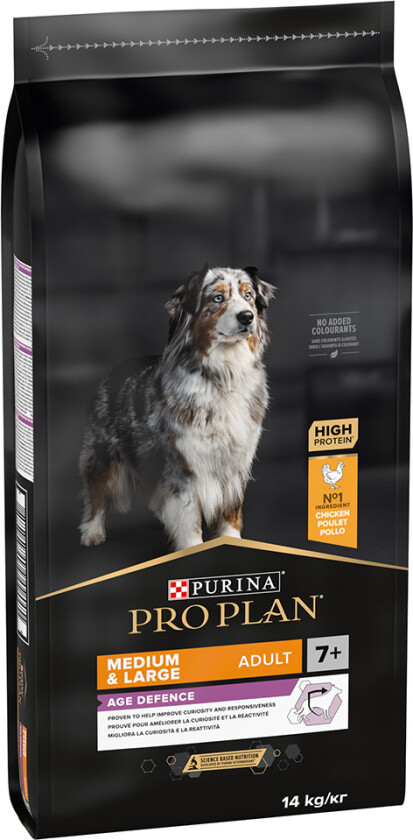 Purina Pro Plan Dog Age Defence Medium & Large Adult 7+ (14 kg)