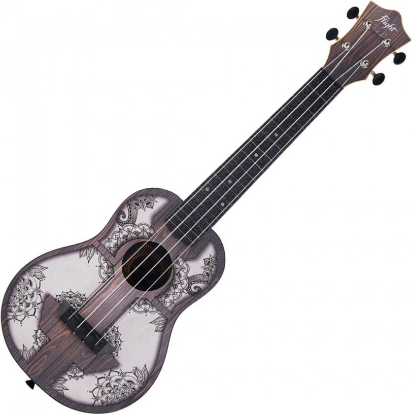 TUC-40 Travel Concert Ukulele Mandala Wood