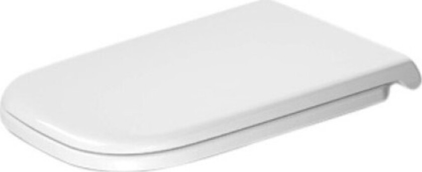 Durahvit D-Code toalettsete, soft close, avtagbar, hvit