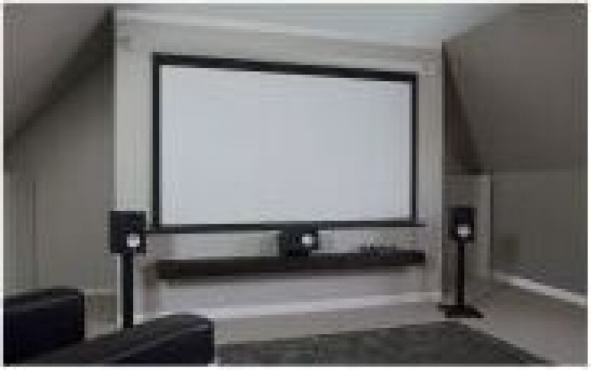 Elite Spectrum Series Electric100V - Projeksjonsskjerm - takmonterbar, veggmonterbar - motorisert - 100 (254 cm) - 4:3 - Matte White - hvit