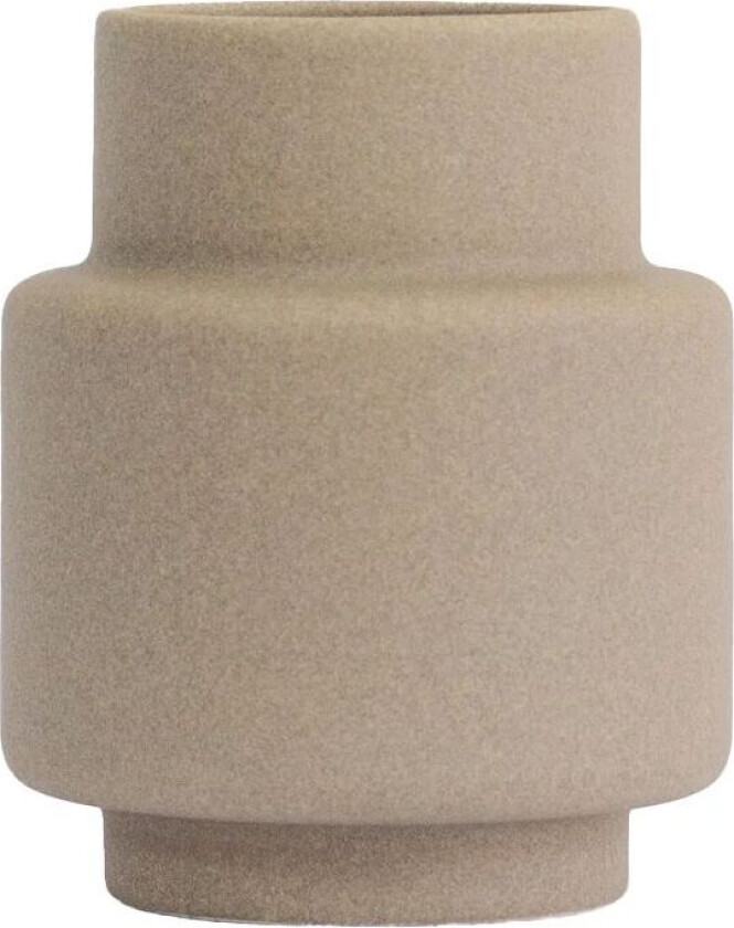 Ro Collection Hurricane vase M Ø12 Light Stone