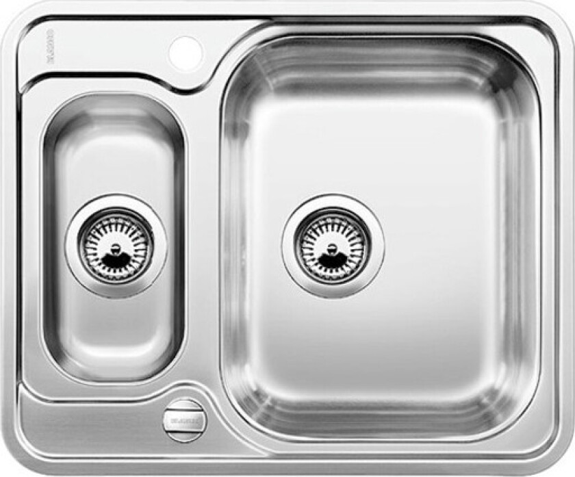 Lantos 6-IF kjøkkenvask, 59,3x48,8 cm, rustfritt stål