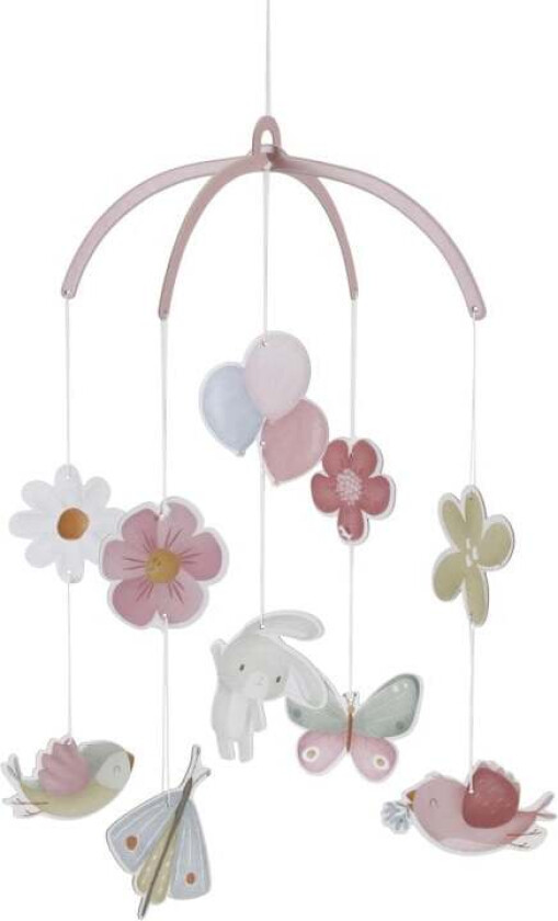 - Cardboard mobile Flowers&Butterflies - LD4769