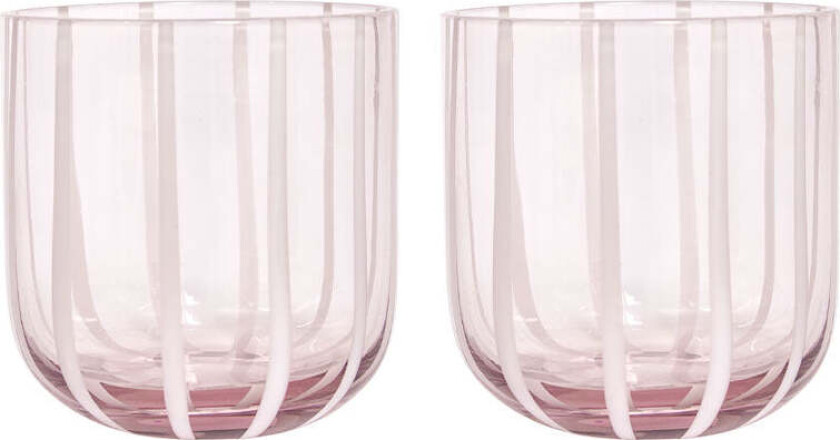 Mizu drikkeglass 2-pakning Rose