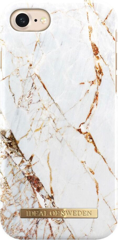 iDeal Of Sweden iPhone SE (2022/2020)/8/7 Fashion Case Carrara Gold Marble
