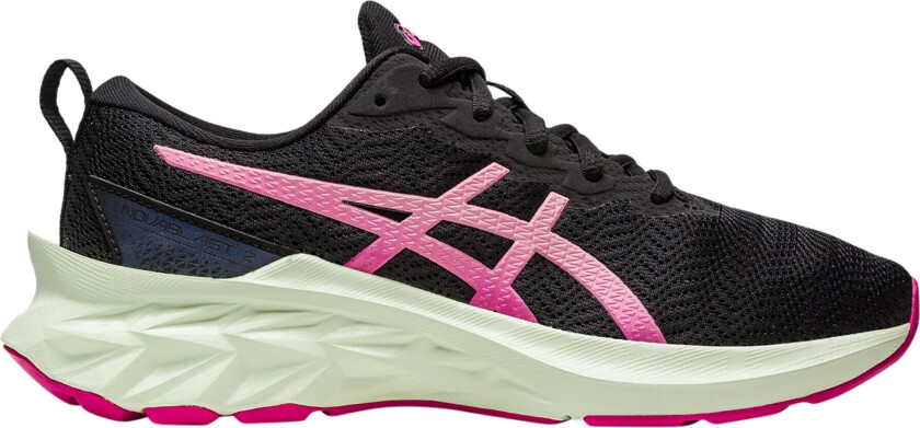 Asics Novablast GS, løpesko, barn BLACK/FRUIT PUNCH
