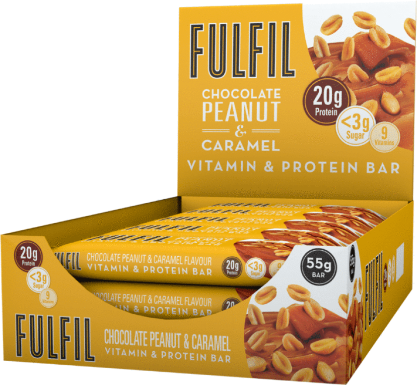 Proteinbar Peanøtt Karamell 55g