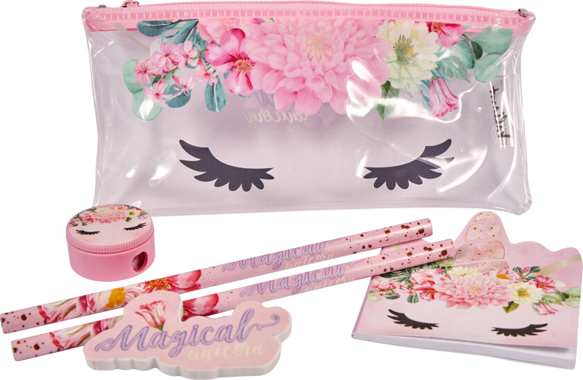 - Unicorn Flowers - Pencil Case (90208155)