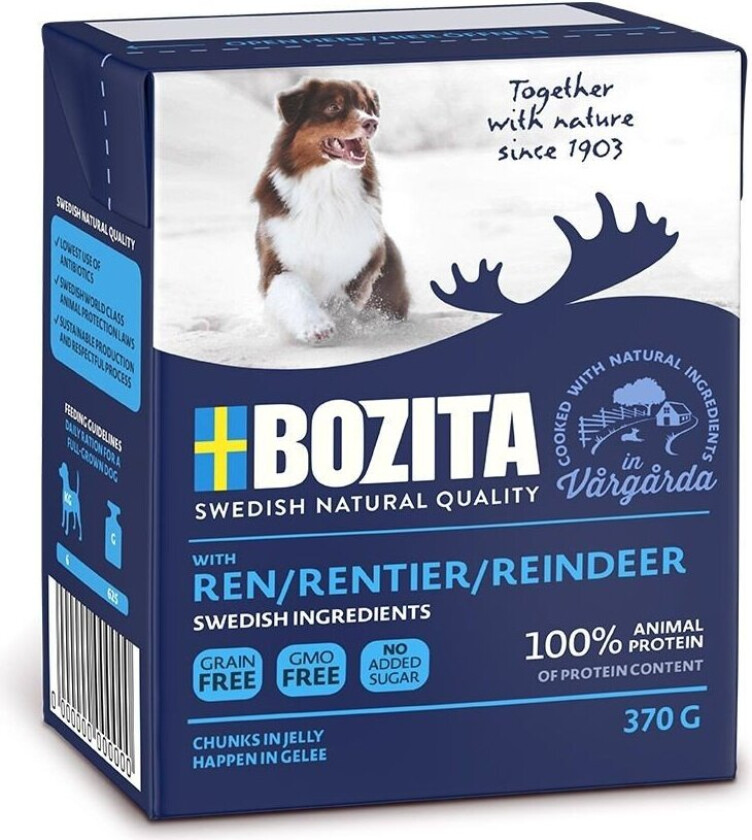 Bozita Reinsdyr, Biter i Gelé 370 g