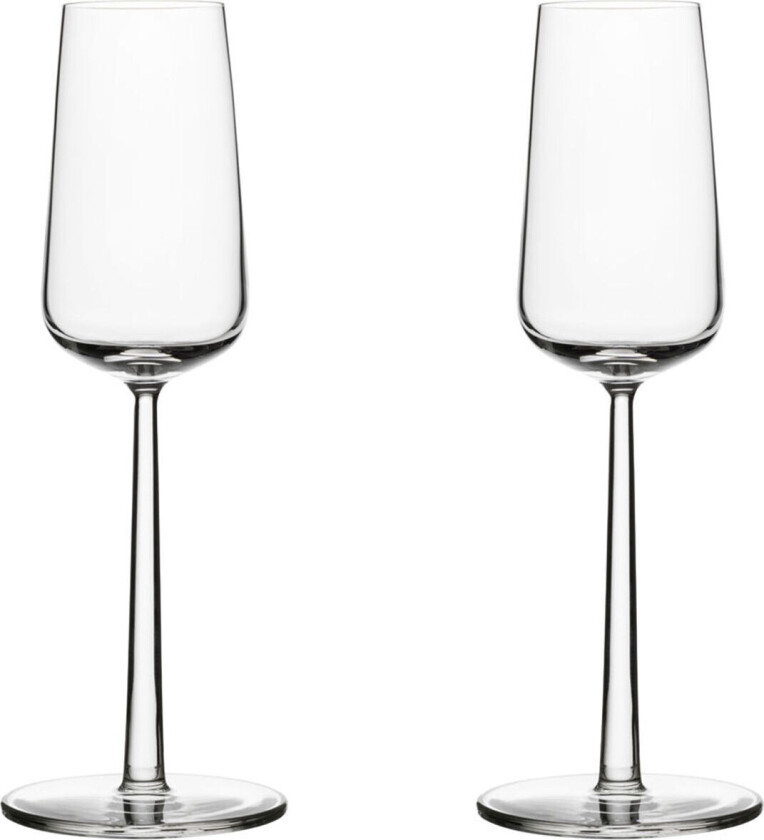 iittala Essence champagneglass 2-pakk klar 2-pakk