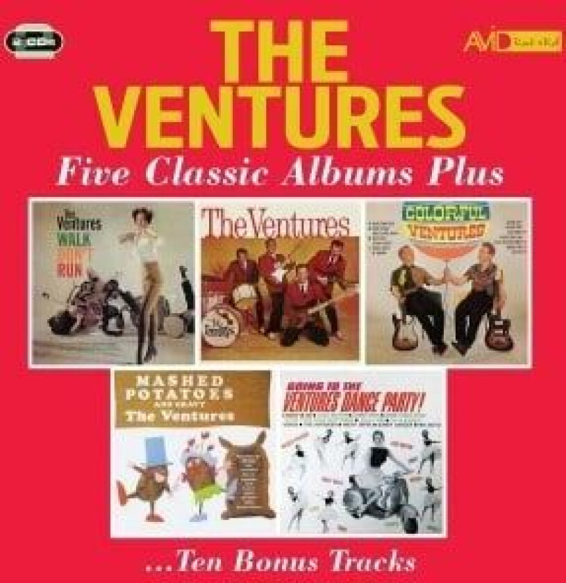 Ventures - Five Classic Albums Plus