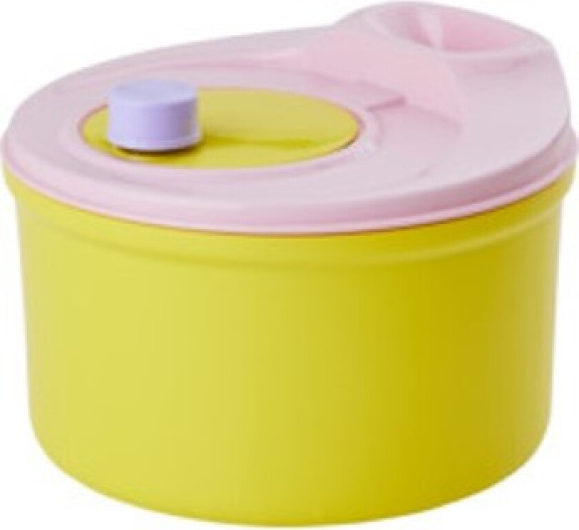- Plastic Salad Spinner - Yellow