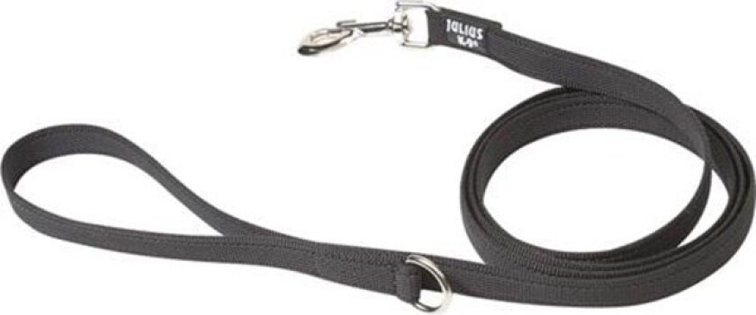 Supergrip hundebånd sort 14 mm | 2 meter