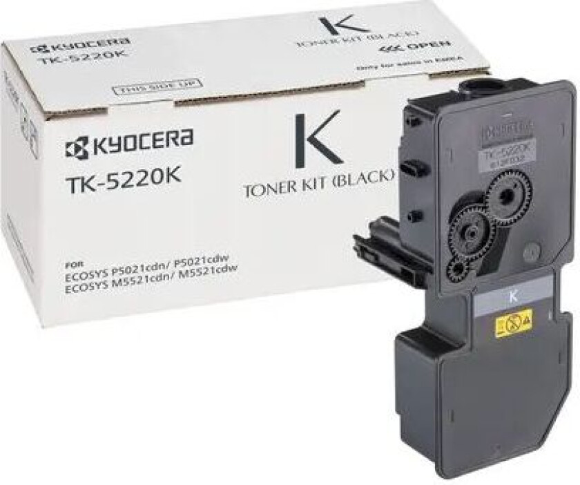 Toner Svart Tk-5220k 1.2k - M5521/p5021