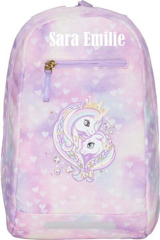 Gymsekk/tursekk 1.kl Unicorn Princess Purple 12L