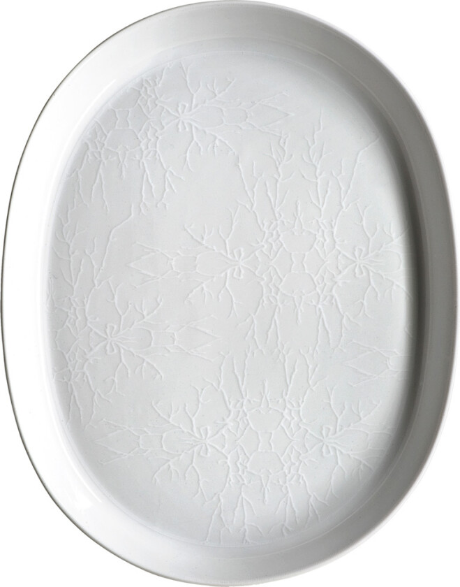 Bilde av Whitewood oval tallerken 36 cm