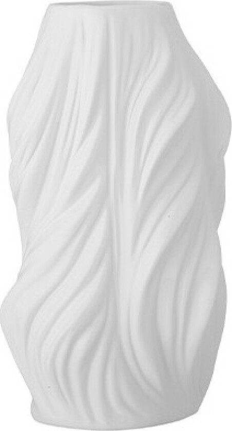 Bilde av Sanak vase Ø14x26 cm White