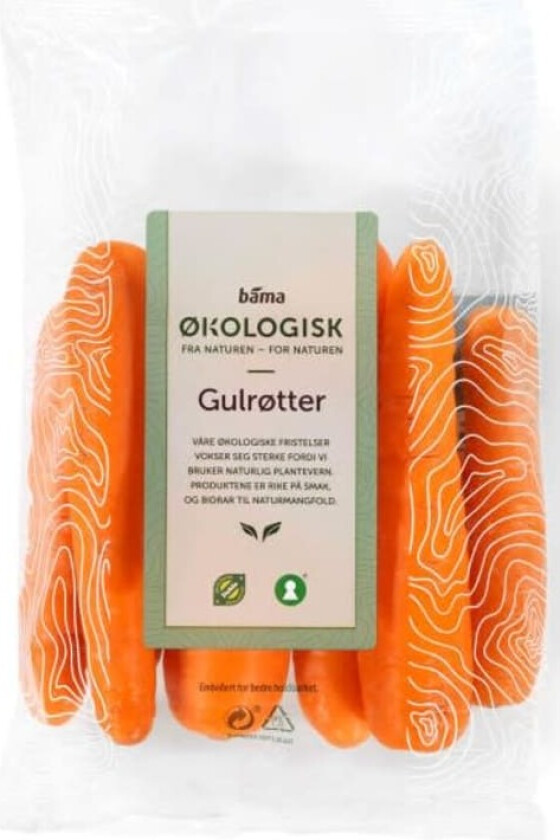 Gulrot 750g Økologisk