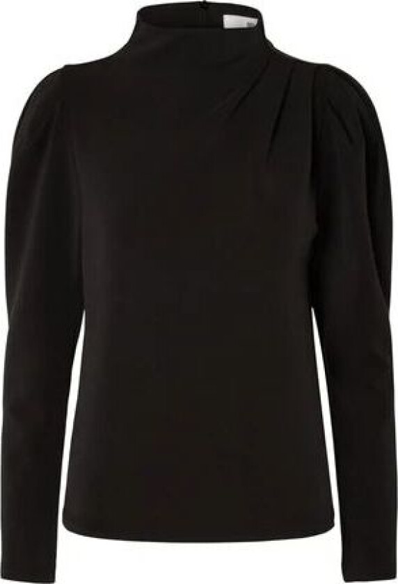 Fenja LS T-Neck Top - Black L