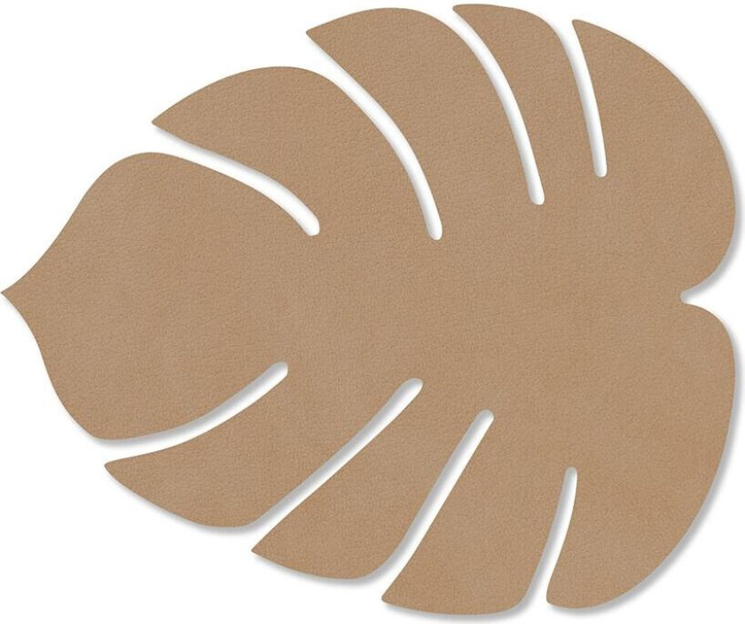 Bilde av Monstera Leaf Nupo glassunderlag Nougat