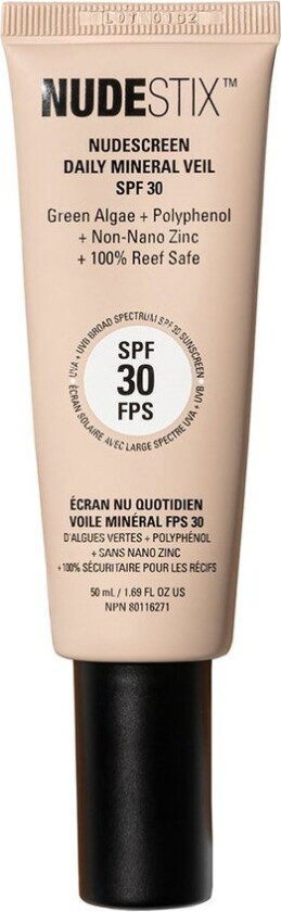 Nudestix Nudescreen Daily Mineral Veil SPF30 Nude 50ml